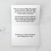 Pediatrician’s Merry Christmas Feiertagskarte (Innenseite)