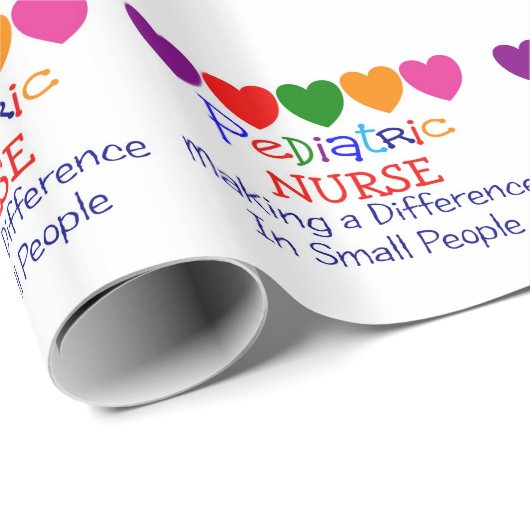Pediatrics Nurse Gift Wrap Geschenkpapier (Rolleneckpunkt)