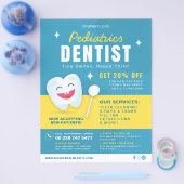 Pediatrie Dental Care Advertising Flyer (Einzeln)
