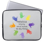 Pediatrie Laptop Sleeve (Vorderseite)