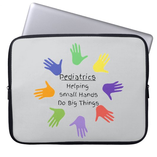 Pediatrie Laptop Sleeve (Vorderseite)