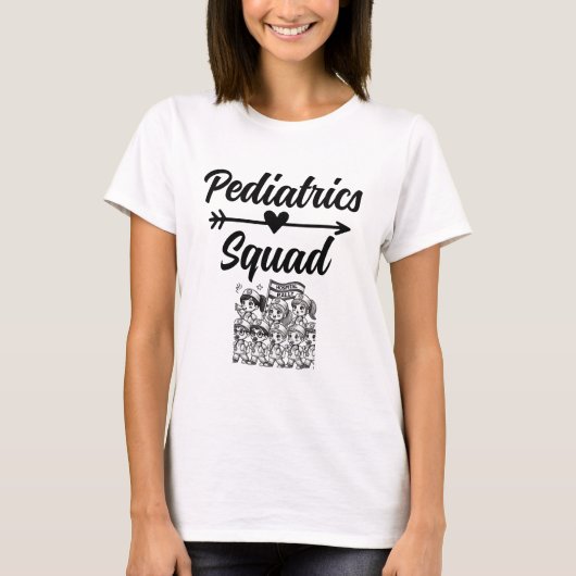 Pediatrie Squad T-Shirt (Vorderseite)