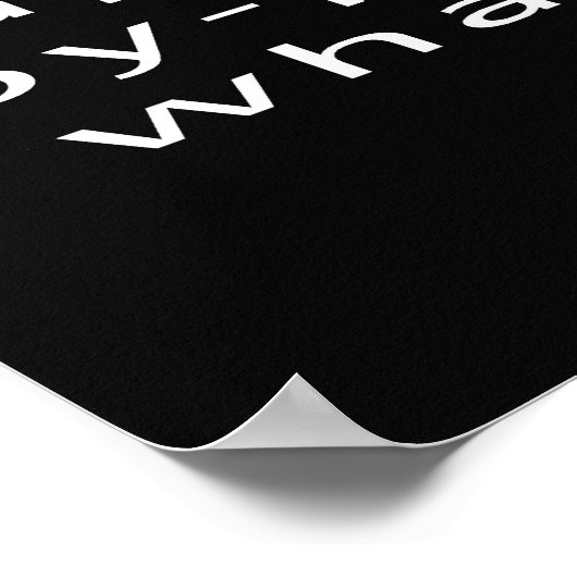 PEDIATRIK - GLÜCKSQUOTE - POSTER (Ecke)