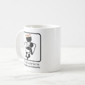 PEDIATRIK LOGO - SÄUGLINGE, KINDER, JUGENDLICHE KAFFEETASSE (Vorderseite Links)