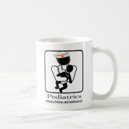 PEDIATRIK LOGO - SÄUGLINGE, KINDER, JUGENDLICHE KAFFEETASSE