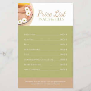 Pedicure Nail Pedicurist Feet Wellness-Center Cham Flyer