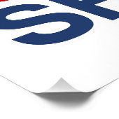 Pedigree Dog Service Dog Masters Courage Poster (Ecke)