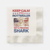 Pedigree Dog Service Dog Masters Courage Serviette (Vorderseite)