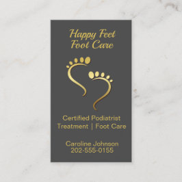 Pediküre Foot Care Chiropodist Podiatrist Visitenkarte