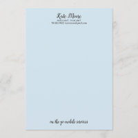 Pedikurist Letterhead