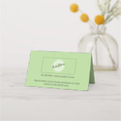 Pedikurist Nail Salon Services Terminkarte (Rückseite)