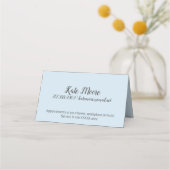 Pedikurist Nail Salon Services Terminkarte (Rückseite)