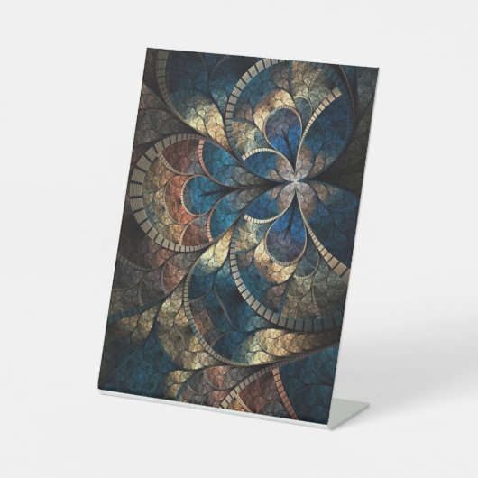 Pedistalen Sockelschild (Vorderseite)