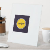 Pedistales Sign Sockelschild (In Situ)