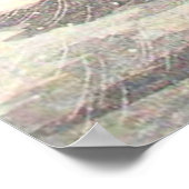 Pedler in der Snowy Night Shotei Takahashi Poster (Ecke)