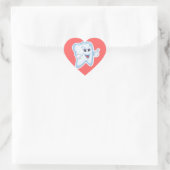 Pedodontist Pedodontics Herz-Aufkleber (Tasche)
