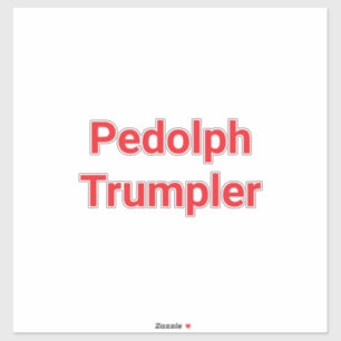 Pedolph Trumpler Hankamer Artjunkhaus Comic-Kunst Aufkleber