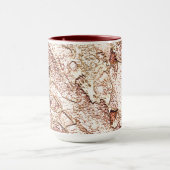 Pedra áspera em marrom claro cremoso tasse (Zentrum)