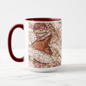 Pedra áspera em marrom claro cremoso tasse (Links)