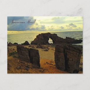 Pedra Furada, Jericoacoara, Brasilien Postkarte