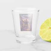 Pedraza Spanien Schnapsglas (Rückseite)