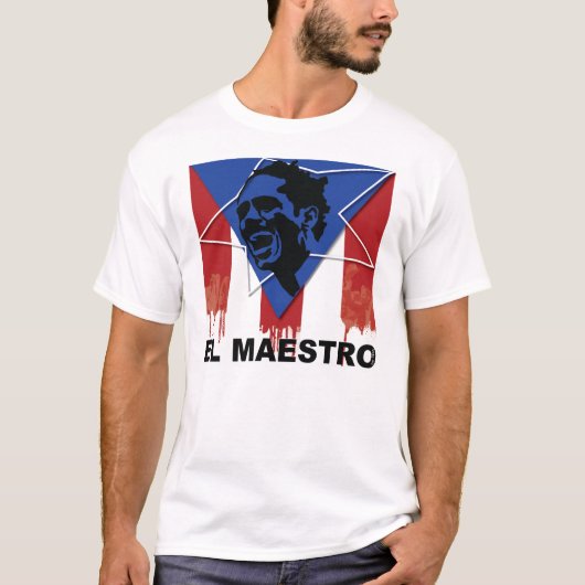Pedro Albizu Campos "EL-Maestro-" T-Shirt (Vorderseite)