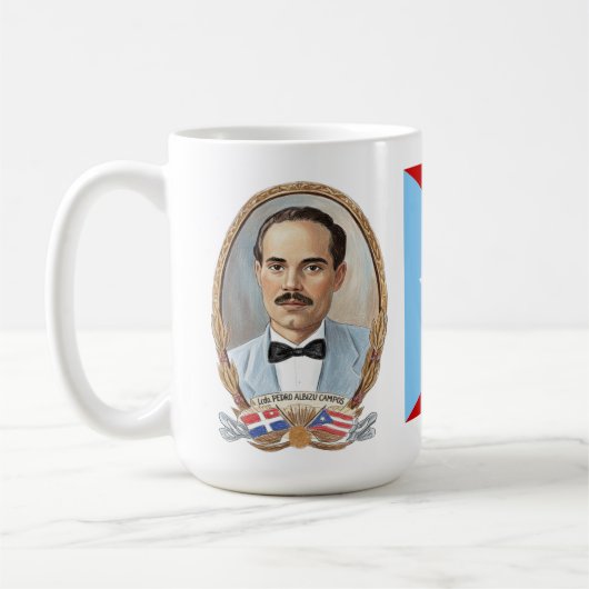 Pedro Albizu Campos Kaffeetasse (Links)