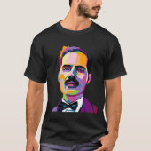 Pedro Albizu Campos Puerto Rico History Resiste Po T-Shirt (Vorderseite)