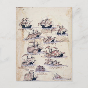 Pedro Alvares Cabral Postkarte