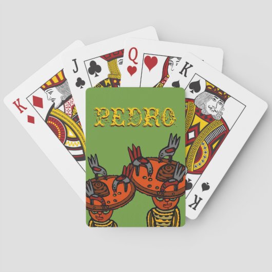 Pedro Fun Deck Spielkarten Familienspielnacht (Rückseite)