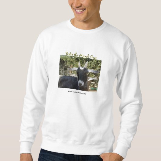 Pedro im Früjahr Sweatshirt (Vorderseite)