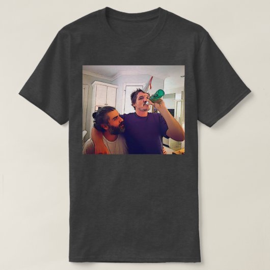 Pedro Pascal OsIsaac toonised T-Shirt (Design vorne)