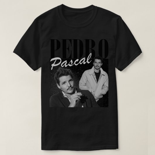 Pedro Pascal T-Shirt (Design vorne)