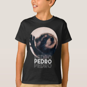 Pedro Racoon Dance Populäre Internet Meme Mapache T-Shirt