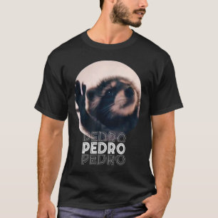 Pedro Racoon Dance Populäre Internet Meme Mapache T-Shirt