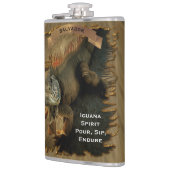 Pedro Spirit, Pour, Sip, Endure 0768 Flachmann (Links)