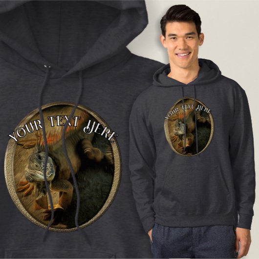 Pedro the Iguana 0768 Hoodie