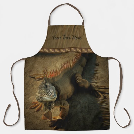 Pedro the Iguana 0768 Schürze (Vorderseite)