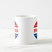Pedro Voter Button 2024 Wahlen Kaffeetasse (Mittel)