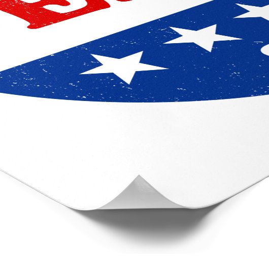 Pedro Voter Button 2024 Wahlen Poster (Ecke)