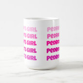 Pedros Mädchen Kaffeetasse (Mittel)