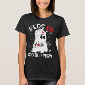 PEDS ER Boo Boo Crew Kinderkrankenpflege Spaß T-Shirt
