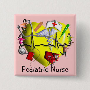 Peds Krankenschwester-Geschenk-Entzückende Button
