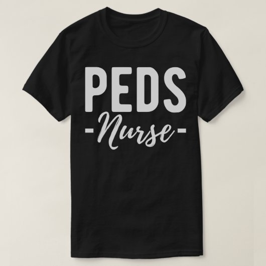 PEDS Nurse w T-Shirt (Design vorne)
