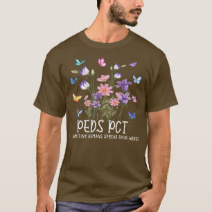 Peds Schmetterlinge Pädiatrische Patienten T-Shirt