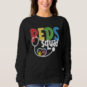 Peds Squad Pädiatrie Krankenpflege Pädiatrische Kr Sweatshirt