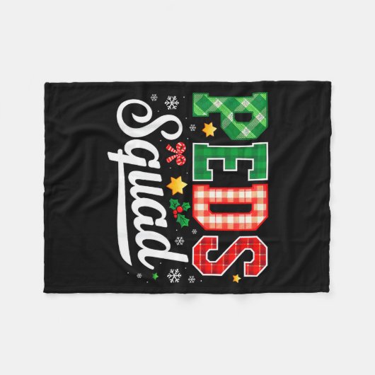 Peds Squad Pediatric Nursing Funny Pediatric Nurse Fleecedecke (Vorderseite (Horizontal))