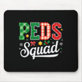 Peds Squad Pediatric Nursing Funny Pediatric Nurse Mousepad (Vorne)