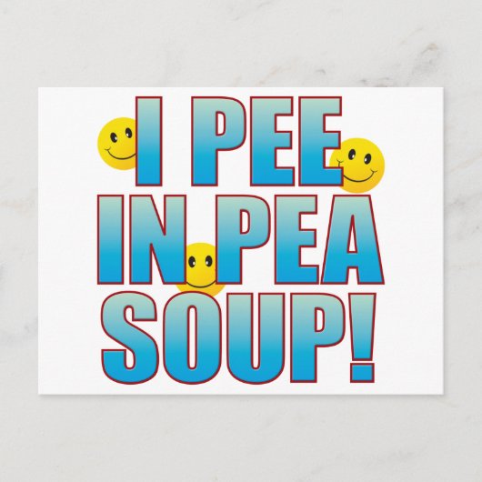 Pee Life B Postkarte (Vorderseite)