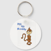 Pee Pee Monkey Schlüsselanhänger (Vorderseite)